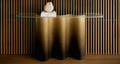 Nettuno Console with Glass Top