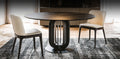 Soho Keramik: Modern Round Table With Ceramic Top In 4 Base And 16 Top Finishes