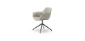 Scarlett Turn Swivel Chair 4 Spoke Aluminum Base Cattelan Italia