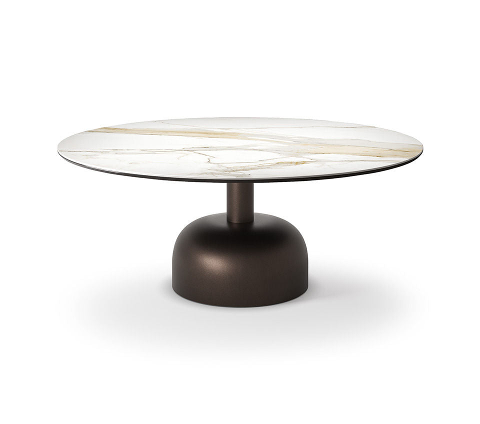 cattelan italia ritz lounge round ceramic table