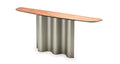 NETTUNO Wood Console by Cattelan Italia, Canaletto Walnut Top