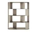 FULHAM Bookcase in Titanium, Bronze or Pearl Embossed Lacquered Steel