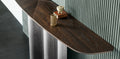 NETTUNO Wood Console by Cattelan Italia, Canaletto Walnut Top