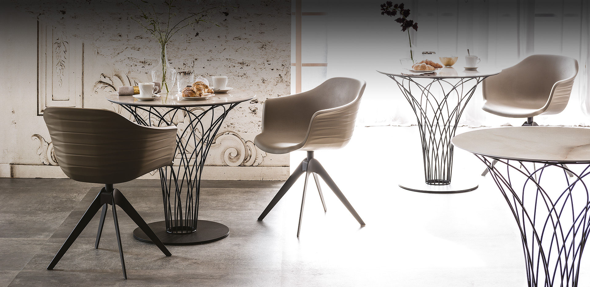 Nido Keramik Bistrot Modern Designer Bar Table
