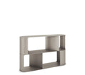 FULHAM Bookcase in Titanium, Bronze or Pearl Embossed Lacquered Steel