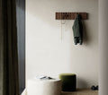 Per/Use XYLO Coat Rack with 15 Hooks - Beech White, Oak, Teak, Walnut
