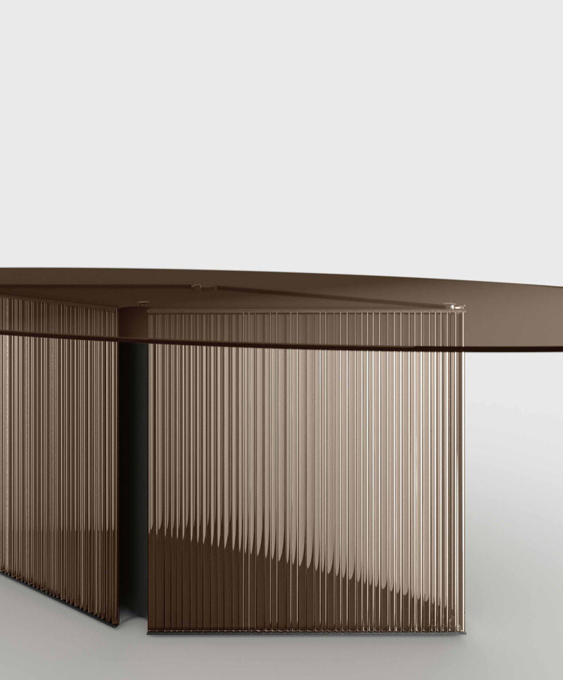 Bow dining table