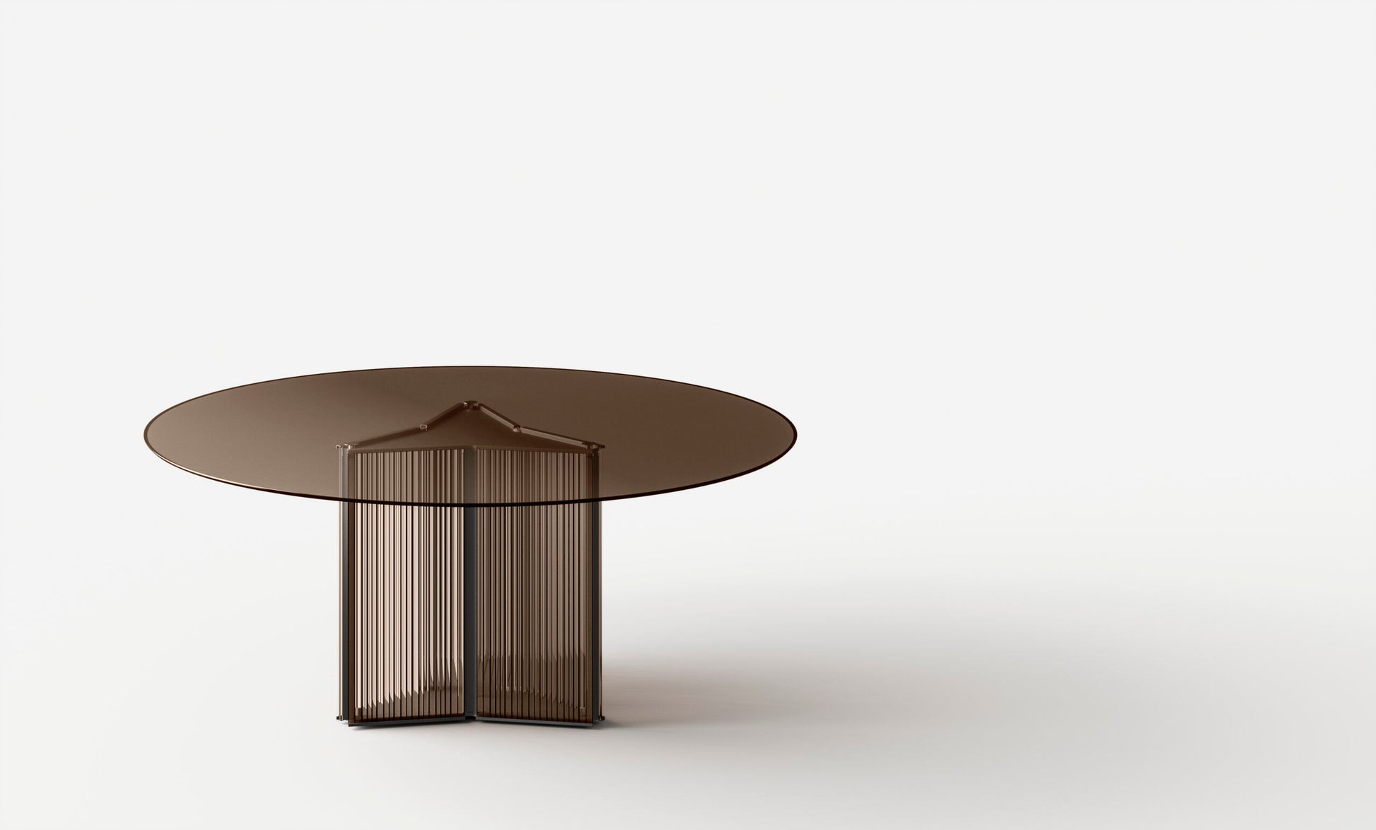 Bow dining table