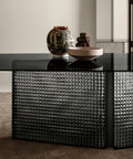 Bow dining table