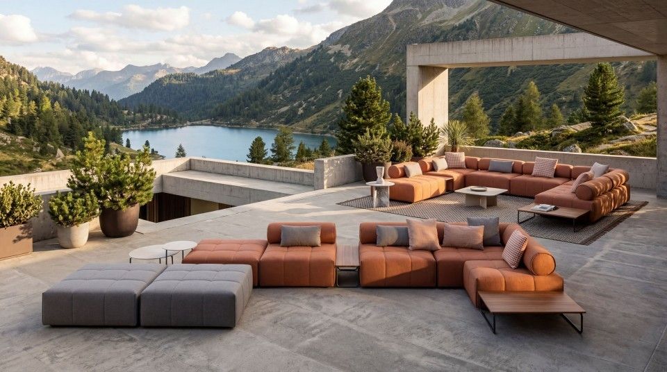 Art. E02 - Sunset Harbour Lounge Chair