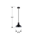 I3 - IRIAS - LAMP 1L BLACK-COPPER