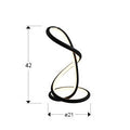 Evania 228251 EVANIA - TABLE LAMP - MATT BLACK