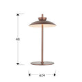 ION - TABLE LAMP 1L DARK BRONZE
