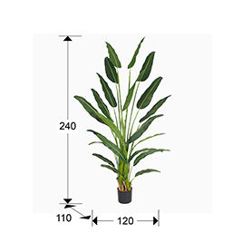 PALMA VIAJERO - ARTIFICIAL PLANT H240