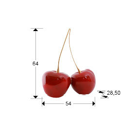 Cerezas 287944 CEREZAS - FIGURINE - RED