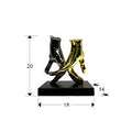 MANOS - FIGURINE - GREY/GOLD