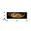 TRAZADOS - LED LIGHT ART 50x150