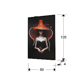 TOCADO - LED LIGHT FRAME 80x120