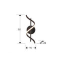 BOA - BLACK WALL LAMP