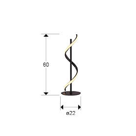 BOA - BLACK TABLE LAMP