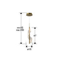 VELAS- LAMP 1L, GOLD