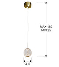SCHULLER - Lighting 1 Light Pendants Austral 354004