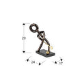 GOLF - FIGURINE - BLACK/GOLDEN