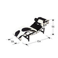 LECO - CHAISE LONGUE COWHIDE WHITE/BLAC