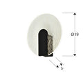 AURIS - BLACK WALL LAMP