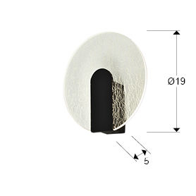 AURIS - BLACK WALL LAMP