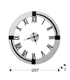 Schuller Times and Kairos 564724 Wall Clock