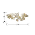 DRAKO - WALL SCULPTURE - GOLDEN STEEL