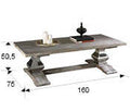 ·ANTICA· COFFEE TABLE 160