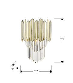 SCHULLER - Lighting Wall lamps Tiara 605366