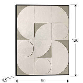 GEOMIA - BAS-RELIEF 90 x120