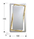 ·NORA· MIRROR, GOLD