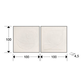 ALBOS - BAS-RELIEF SET 100x100