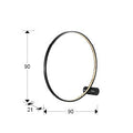 Odile Floor Lamp D90 - Black