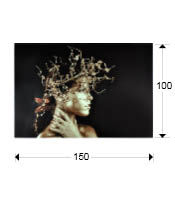 SCHULLER - Decoration Prints and Photos Mujer Dorada 748472