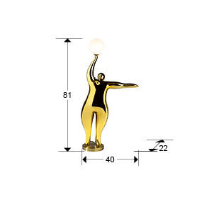 EL GLOBO - FIGURE 1L - GOLDEN
