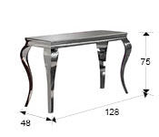 Barroque Console Table 120 cm