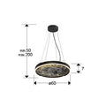 STONE- LAMP LED CCT -BLACK 60D