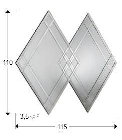 VEGA Mirror, 115x110