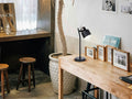 I3 - ERIKA - TABLE LAMP 1L. BLACK-COPPE