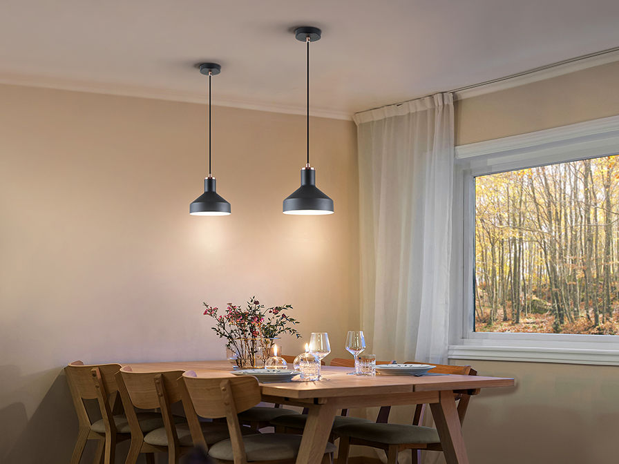 I3 - IRIAS - LAMP 1L BLACK-COPPER