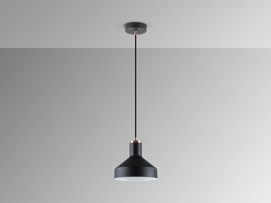 I3 - IRIAS - LAMP 1L BLACK-COPPER
