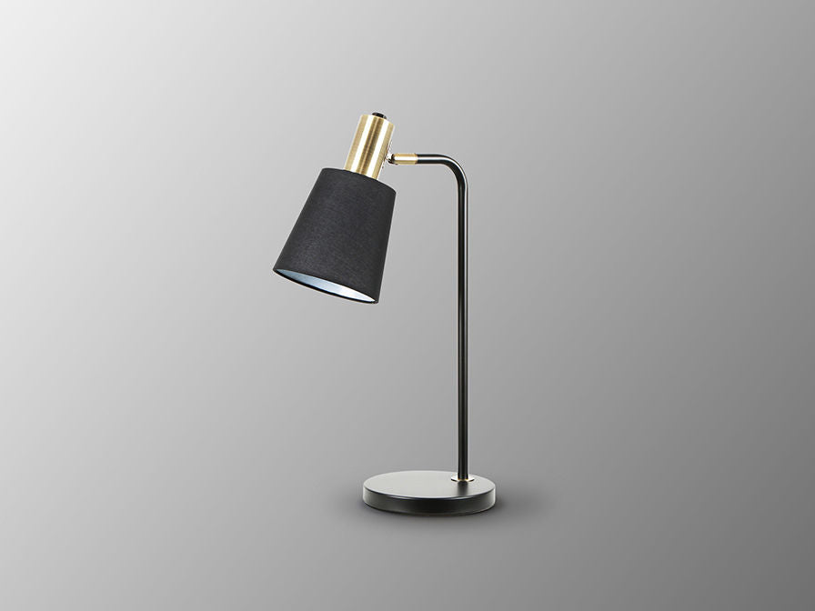 I3 - Gisela - Table Lamp 1L, Black-Brass