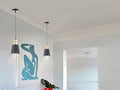 I3 - GISELA - LAMP 1L BLACK-BRASS