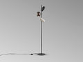 I3 - NIMES - FLOOR LAMP 3L. BLACK-COLOUR