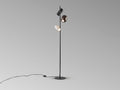 I3 - NIMES - FLOOR LAMP 3L. BLACK-COLOUR